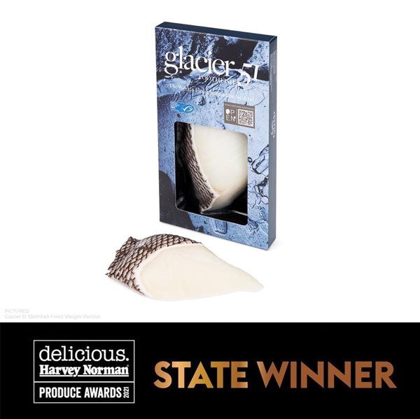 Glacier 51 Toothfish Wins Delicious Produce Award